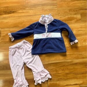 Little Bear Smock - Olivia